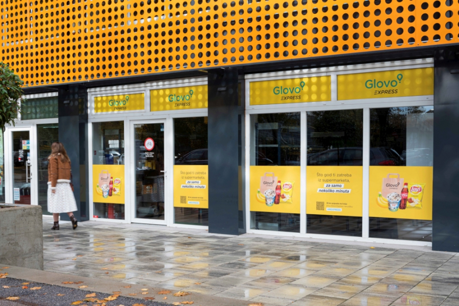 Otvara se Glovo Express trgovina, prva takva u Hrvatskoj