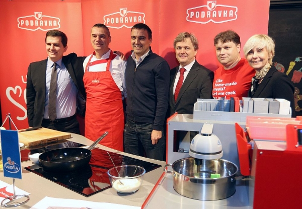 Predstavljeno strate&scaron;ko partnerstvo Podravke i Gammachefa na inovativnom projektu robota-kuhara