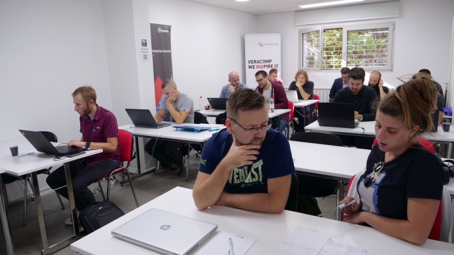 Trodnevni tečaj Symanteca u zagrebačkom uredu tvrtke Veracomp
