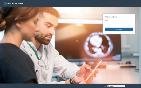 KLAIĆEVA UVELA WEB APLIKACIJU PATIENT PORTAL KOJA ĆE RASTERETITI BOLNIČKE &Scaron;ALTERE I PACIJENTIMA OLAK&Scaron;ATI DOLAZAK DO NALAZA